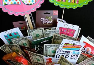 Birthday Gift Card Ideas for Her Birthday Gift Basket Idea with Free Printables Inkhappi