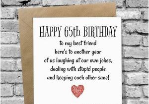 Birthday Gift for Husband Turning 65 Dinosaurcards Greetings Card Happy 65th Birthday Funny