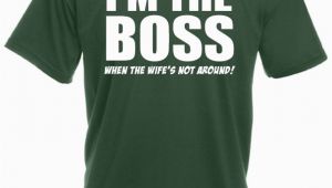 Birthday Gift for Male Boss In India I M the Boss when the Wifes Not Around Funny Gift Ideas