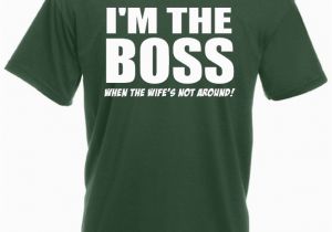 Birthday Gift for Male Boss In India I M the Boss when the Wifes Not Around Funny Gift Ideas