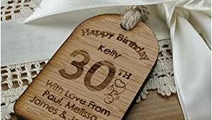 Birthday Gift Him 30th Personalised 30th Birthday Gift 30th Birthday Gift for