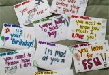 Birthday Gift Ideas for Boyfriend Ldr Open when Letters Long Distance Gift Valentines Day Gift