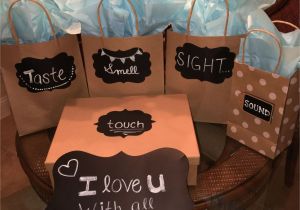 Birthday Gift Ideas for Boyfriend Pictures I Love You with All Of My Senses My Version for My