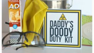 Birthday Gift Ideas for Daddy From Baby Funny Baby Shower Gift Daddy Doody Duty Kit A Girl and