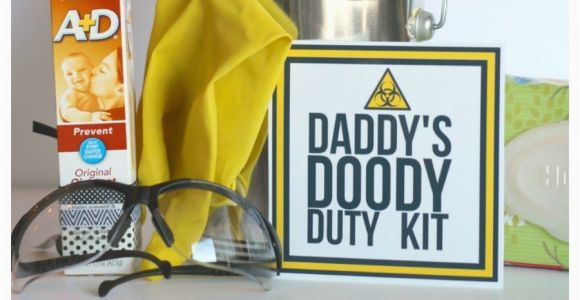 Birthday Gift Ideas for Daddy From Baby Funny Baby Shower Gift Daddy Doody Duty Kit A Girl and