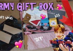 Birthday Gift Ideas for Him 23rd Diy Army Gift Box Bts Gift Ideas Youtube