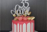 Birthday Gift Ideas for Him 35th Any Name Happy 17th Birthday Cake topper 17th Birthday