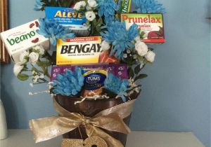 Birthday Gift Ideas for Him 50th Over the Hill Gag Gift Basket Great for A 50th Birthday