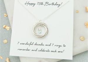 Birthday Gift Ideas for Him 70th 70th Birthday Gifts for Women 70th Birthday Birthstone