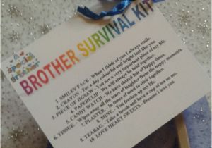 Birthday Gift Ideas for Him Brother Brother Survival Kit Novelty Keepsake Christmas Birthday