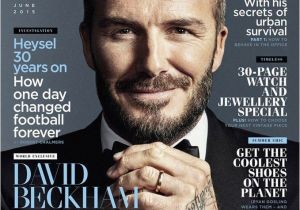 Birthday Gift Ideas for Him Gq David Beckham Para Gq Britanico 1 Moda Masculina