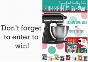 Birthday Gift Ideas for Him Target Birthday Giveaway Win A Kitchenaid Stand Mixer 100