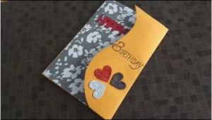 Birthday Gift Ideas for Husband Handmade Beautiful Handmade Birthday Card Idea for Wife Complete