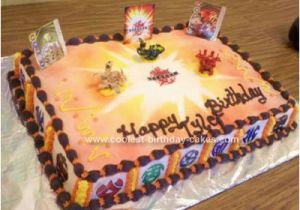 Birthday Gifts for 22 Year Old Male Cool Homemade Bakugan Cake