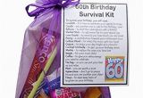 Birthday Gifts for 27 Year Old Man 60th Birthday Survival Kit Gift Blue Amazon Co Uk Office