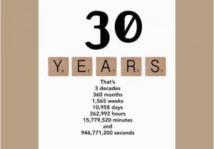 Birthday Gifts for 30 Year Old Male 30th Birthday Card Milestone Birthday Card Decade