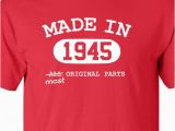 Birthday Gifts for 70th Male 70th Birthday Gift for Men Women Made In 1945 Most