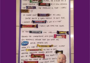 Birthday Gifts for Boyfriend Australia Father 39 S Day Card for Dad Made with Chocolate Bars