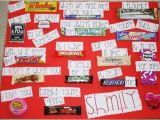 Birthday Gifts for Boyfriend south Africa Candy Bar Poster Ideas with Clever Sayings