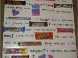 Birthday Gifts for Boyfriend south Africa Candy Bar Poster Ideas with Clever Sayings