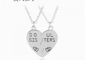 Birthday Gifts for Close Friends Aliexpress Com Buy soul Sisters Pendant Necklace Gift