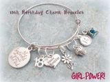 Birthday Gifts for Grandma From Granddaughter Granddaughter Girl Gift Birthday Charm Bracelet for