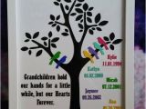Birthday Gifts for Great Grandma Grandparent Family Tree Frame 6 Grandchildren Custom