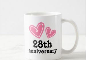 Birthday Gifts for Him 28th 28 Year Anniversary Coffee Travel Mugs Zazzle