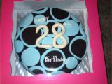 Birthday Gifts for Him 28th Tanya 39 S 28th Birthday Cake Crowncakeco Birthday Cake