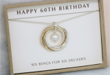 Birthday Gifts for Him 60th 60th Birthday Gift Idea June Birthday Gift Pearl