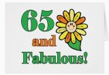 Birthday Gifts for Him 65 Fabulous 65th Birthday Gifts Greeting Card Zazzle