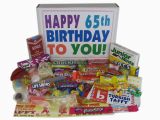 Birthday Gifts for Him 65 Woodstock Candy Blog 65th Birthday Gifts Can Be so Sweet
