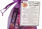 Birthday Gifts for Him 70 70th Birthday Survival Kit Gift 70th Gift Gift by Smilegiftsuk