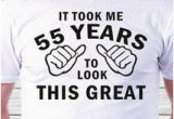 Birthday Gifts for Him Age 55 55th Birthday 55th Birthday T Shirt Gift 55th Birthday