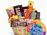 Birthday Gifts for Him Delivery Usa Oh My Happy Birthday Candy Basket at Send Flowers