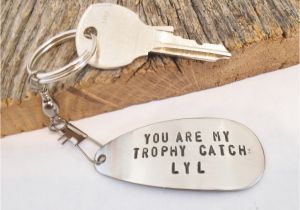 Birthday Gifts for Him Fishing Fishing Boyfriend Keychain for Birthday Gift for Husband