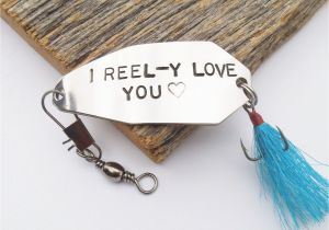 Birthday Gifts for Him Fishing Personalized for Him Fishing Lure I Love You Gift for