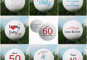 Birthday Gifts for Him Golf Personalised Golf Balls Gifts for Him Men Dads Golfers