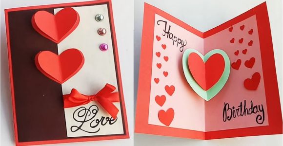 Birthday Gifts for Him Handmade How to Make Birthday Card for Boyfriend or Girlfriend