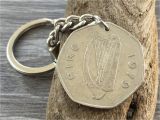 Birthday Gifts for Him Ireland 39th Birthday Gift for Him 1979 Irish Coin Keychain St