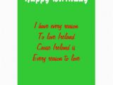 Birthday Gifts for Him Ireland Ireland Birthday Gifts On Zazzle