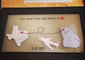Birthday Gifts for Him Ldr From Texas to Germany Quot Distance Means so Little when