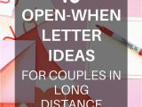 Birthday Gifts for Him Long Distance Diy Long Distance Gifts Open when Letters Distance