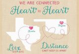 Birthday Gifts for Him Long Distance Long Distance Relationship Birthday Gift Personalized Maps