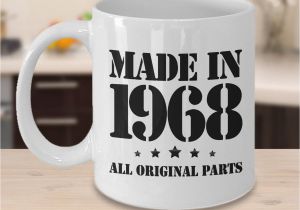 Birthday Gifts for Him Mugs 51st Birthday Gifts for Him Made In 1968 Happy 51 Year
