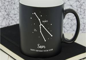 Birthday Gifts for Him Not On the High Street Personalised Constellation Mug by Letteroom