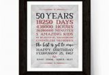 Birthday Gifts for Him Over 50 50th Birthday Gift for Men Etsy