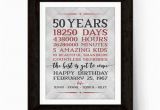 Birthday Gifts for Him Over 50 50th Birthday Gift for Men Etsy