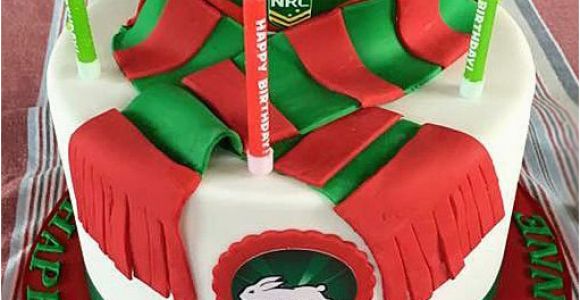 Birthday Gifts for Him Sydney south Sydney Rabbitohs Cake Kids Bday In 2019 Cake