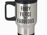 Birthday Gifts for Him Travel Amazon Com 40th Birthday Mug for Women Travel Mug 40th